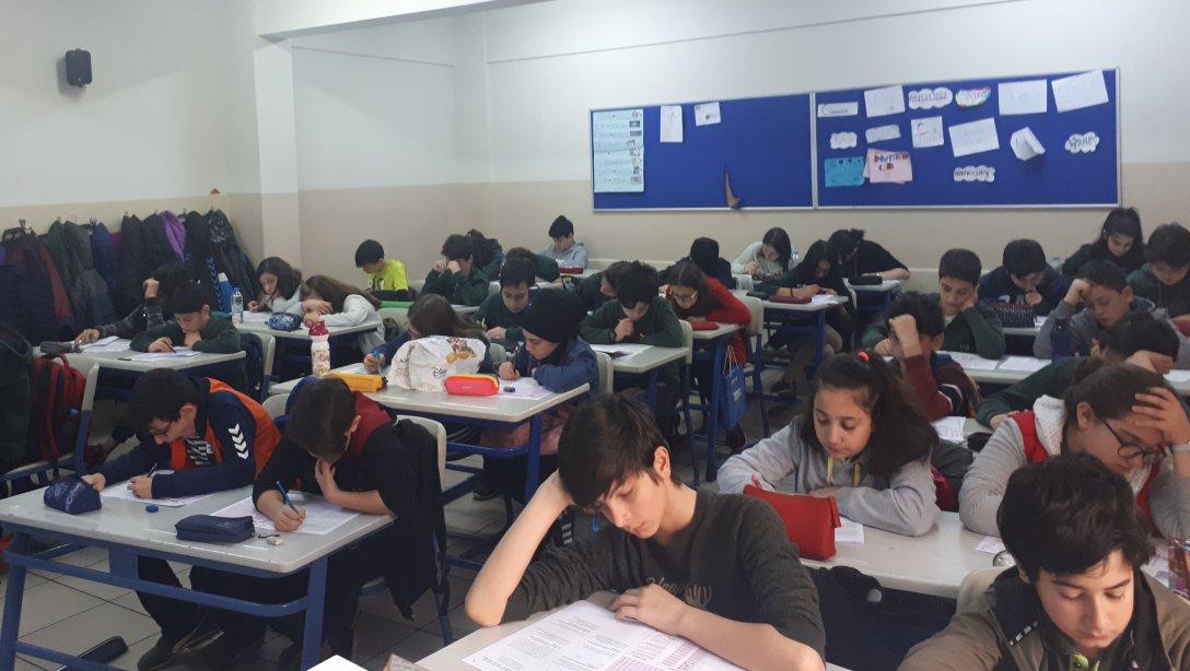 7. Sınıf Türkçe Dersi Ortak Sınavı Yapıldı